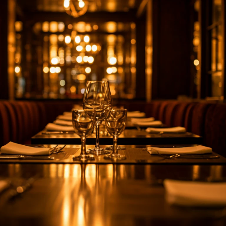 Upscale restaurant venue